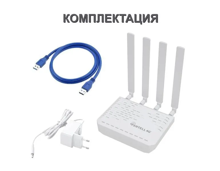 LTE/5G модем Fibocom FM350 ESIM cat.19 с блоком питания, смартфонный IMEI — изображение 2